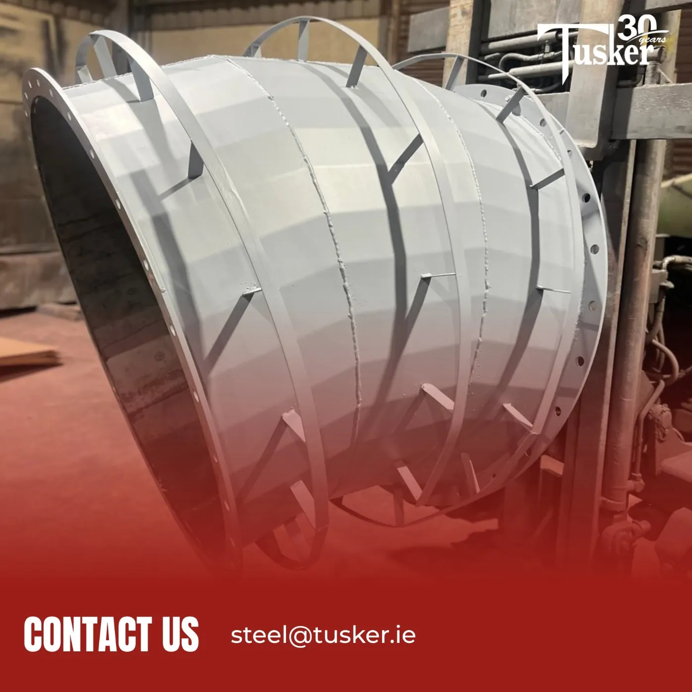 Tusker custom ducting contact us image